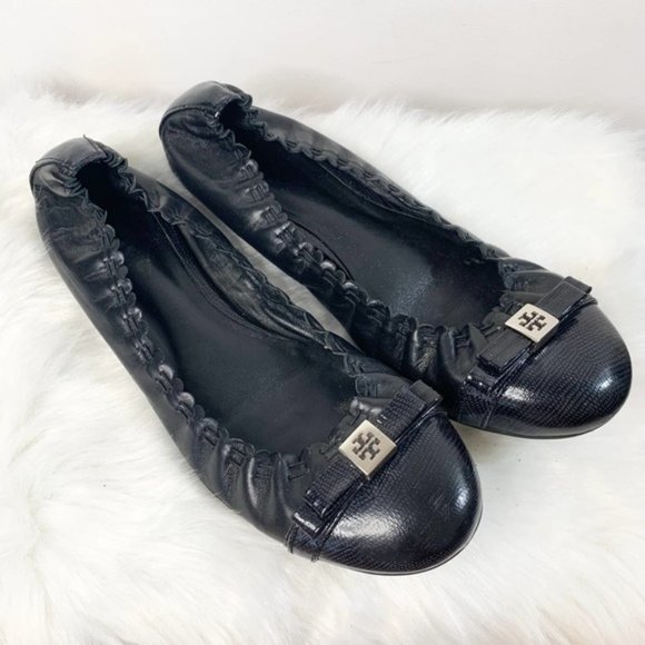 Tory Burch Women’s Flat shoes size 7 M / Black - Picture 9 of 9